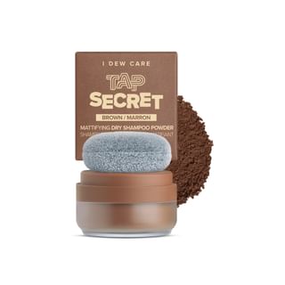 I DEW CARE - Tap Secret Mattifying Dry Shampoo Powder - 4 Colors Brown