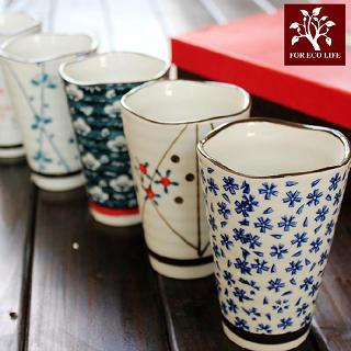 Kawa Simaya Printed Ceramic Cup (5 Pcs)