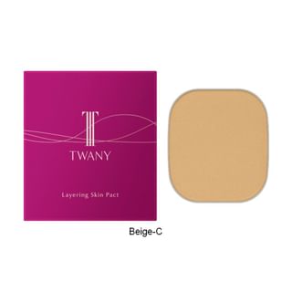 Kanebo - Twany Layering Skin Pact Beige-C - 8.5g Refill