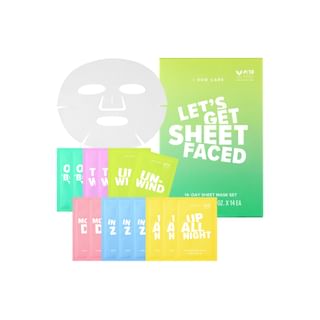I DEW CARE - Let's Get Sheet Faced 14 Days Sheet Mask Set 1 set