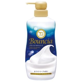 Cow Brand Soap - Bouncia White Soap Body Soap 480Ml