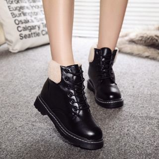 One100 Lace-Up Short Boots