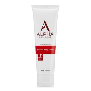 Alpha Skin Care - Renewal Body Lotion 12% Glycolic Aha - Travel Size 85G