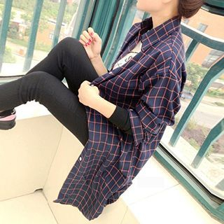 chome Check Long Shirt