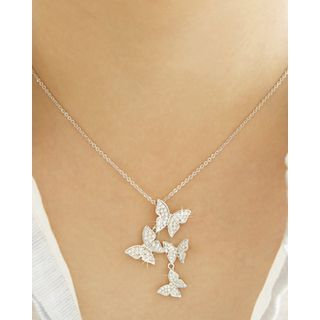Miss21 Korea Butterfly Dangle Necklace