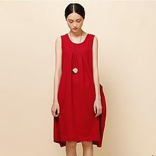 Super Panda Sleeveless Dress