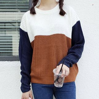 Dute Colour Block Sweater