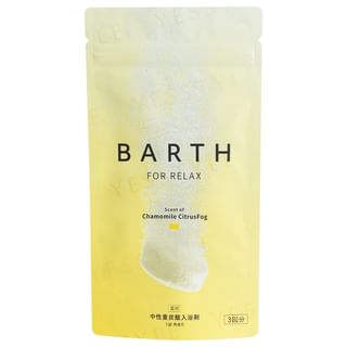 BARTH - For Relax Chamomile CitrusFog Bath Tablets 9 9 tablets