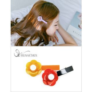 soo n soo Colored Flower Hair Pin