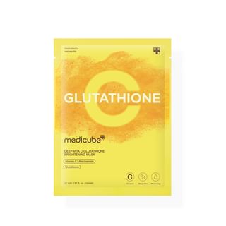 Medicube - Deep Vita C Glutathione Brightening Mask 27Ml X 1 Sheet