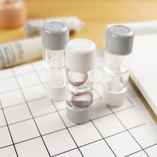 Cute Essentials Transparent Contact Lens Case