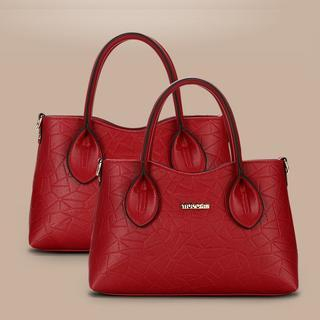 Rabbit Bag Faux-Leather Embossed Tote