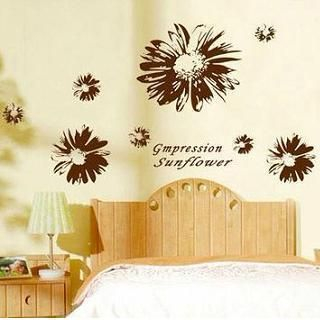 LESIGN Sunflower Wall Sticker