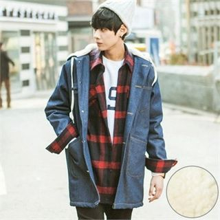 TOMONARI Hooded Denim Jacket