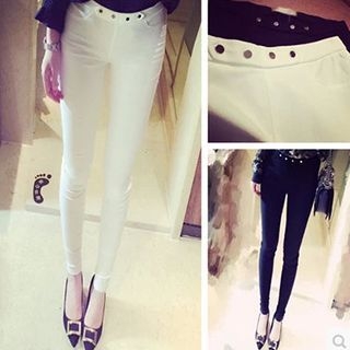 Glen Glam Skinny Pants