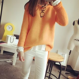 Qimi Ribbed Sweater