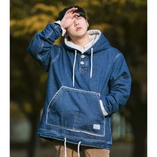 ABOKI Cotton Hooded Pullover