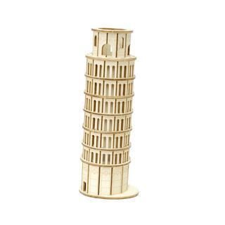 Team Green Plywood Puzzle - Tower of Pisa Wood - One Size