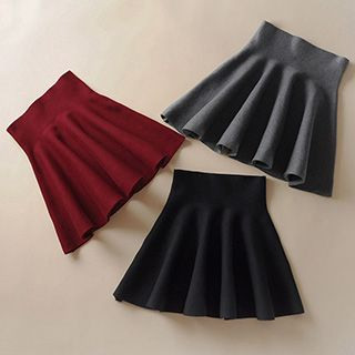 Hazie A-Line Knit Skirt