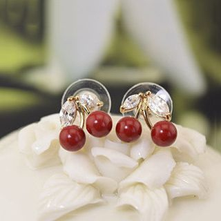 Ciroki Cherry Stud Earrings