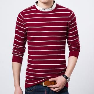Bay Go Mall Striped Sweater
