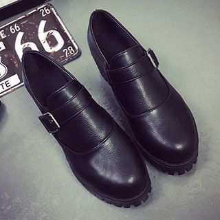 QQ Trend Buckled Loafers