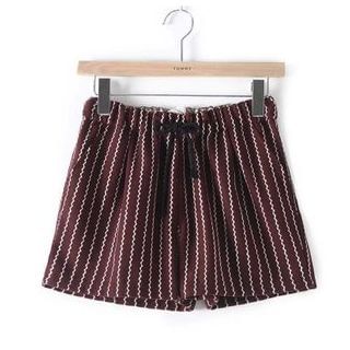 TOJI Drawstring Striped Shorts