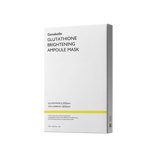 Genabelle - Glutathione Brightening Ampoule Mask Set 25ml x 5 sheets