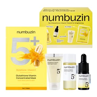 numbuzin - No.5 Glutathione Vitamin Trial Kit for Brightening 4 pcs