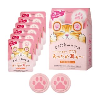 Kimochi - Lazy Cat Tama Ear Warmers 6 pairs