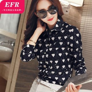 Eferu Heart Print Shirt