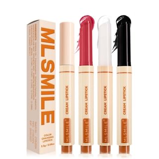 Mlsmile - Color Changing Cream Lipstick - 4 Colors #01 - 2.5G