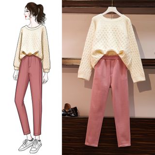Oversize | Sweater | Pant | Set
