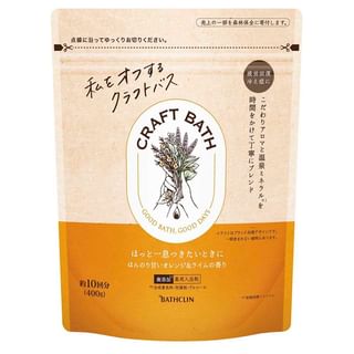 BATHCLIN - Craft Bath Salt Sweet Orange and Lime - 400g