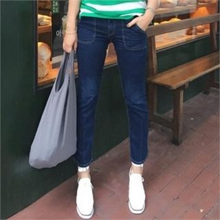 LIPHOP Straight-Cut Jeans