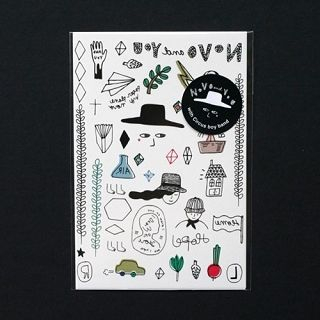 Full House Waterproof Temporary Tattoo Sticker