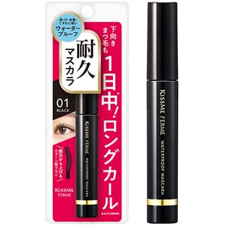 ISEHAN - Kiss Me Ferme Waterproof Mascara 01 Black 1 pc