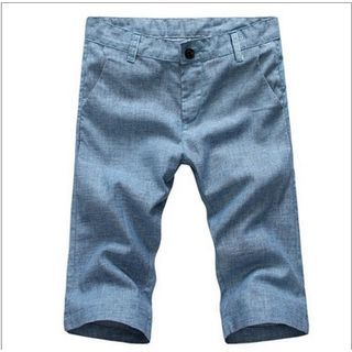 Danjieshi Plain Straight-Cut Pants