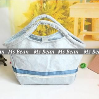 Ms Bean Lace Trim Shopper Bag