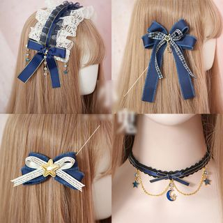 Sailing-accent Headband / Choker / Hair Clip / Hair Tie (various designs)