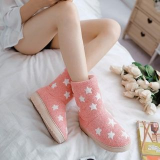 Pangmama Star Accent Short Slipper Boots