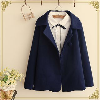 Fairyland Peter Pan Collar Double-Breasted Jacket