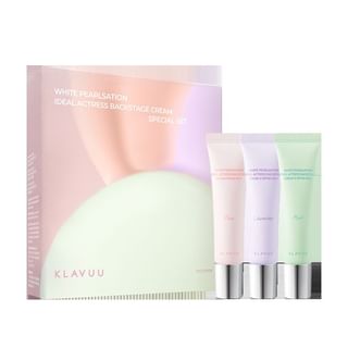 KLAVUU - White Pearlsation Ideal Actress Backstage Cream Special Set - Make-up Primer