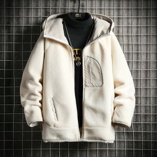 Fleece Hooded Zip Jacket