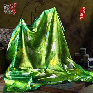 RGLT Scarves Printed Silk Scarf