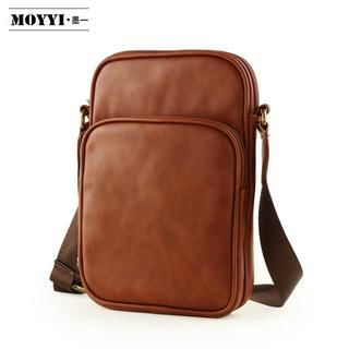 Moyyi Faux-Leather Cross Bag