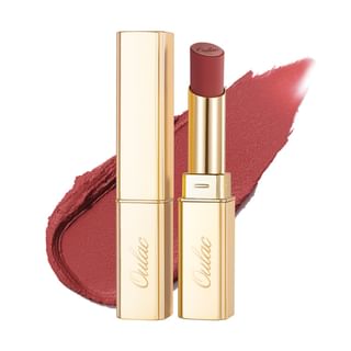 Oulac - Rosérium Matte Lipstick - 6 Colors #RM01 Roselle - 3.7g
