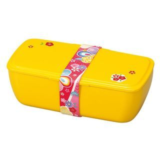 Hakoya Hakoya Cool Bento One Layer Lunch Box Yellow