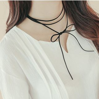 Ticoo Ribbon Necklace