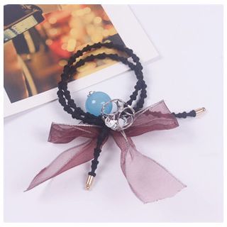 Cassia Bow Accent Hair Tie